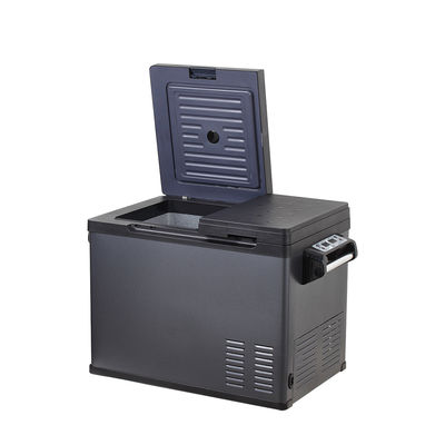 Frigorífico de carro de alta capacidade de 60L com temperatura dupla e controle duplo
