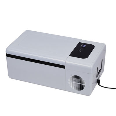 Mini frigorífico de carro portátil 15L AC DC Compressor de congelador elétrico para caminhão e acampamento