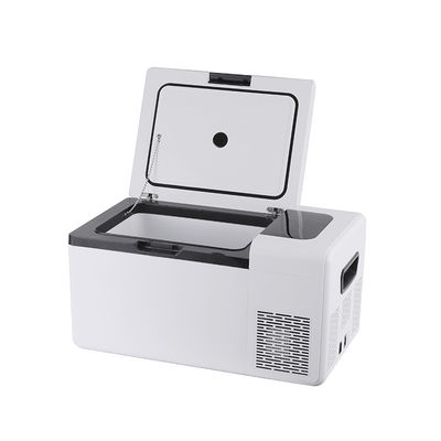 25L Mini frigorífico de isolamento de carro portátil e casa C5H10/C-Pentano Branco com luz LED