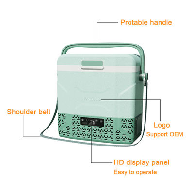 Frigorífico Mini 24V/12V 12L 50W congelador portátil para caminhão de campismo RV