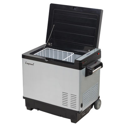 Refrigerador portátil de 30L com bateria LFP e porta dupla