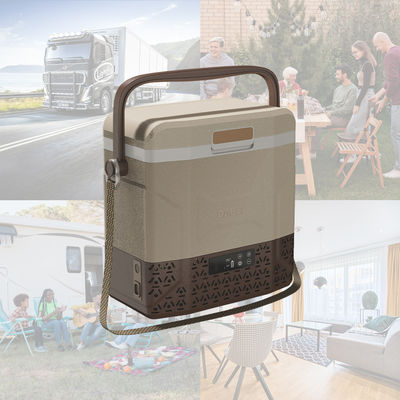 Frigorífico portátil 12V 24V Frigorífico de acampamento com painel solar