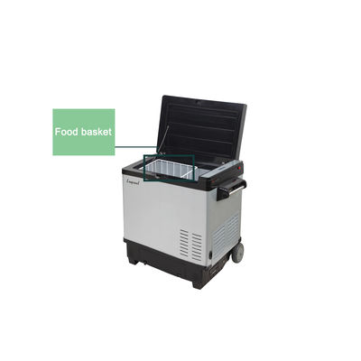 Refrigerador solar compressor portátil com capacidade de 50L e tensão DC12V/24V ou 110V-240V