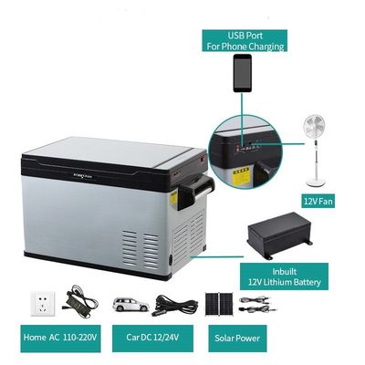 Frigorífico solar e mini frigorífico de carro 220v 12v e frigorífico de carro portátil