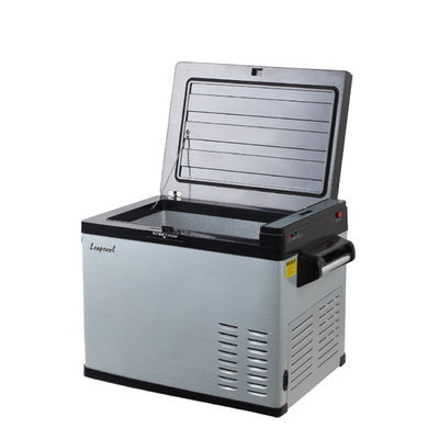 Refrigerador de compressor 12V/24V Car Mini Refrigerador Portátil Refrigerador Elétrico Para Carro