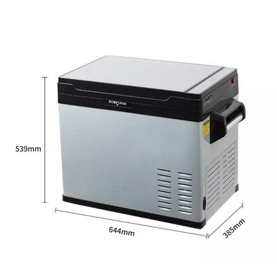 Refrigerador de compressor 12V/24V Car Mini Refrigerador Portátil Refrigerador Elétrico Para Carro