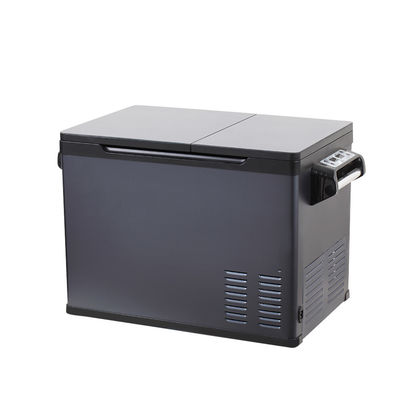 16 Kgs Dual Control 30L DC12V 24V Car Freezer Refrigerador Painel solar Alimentado para acampamento