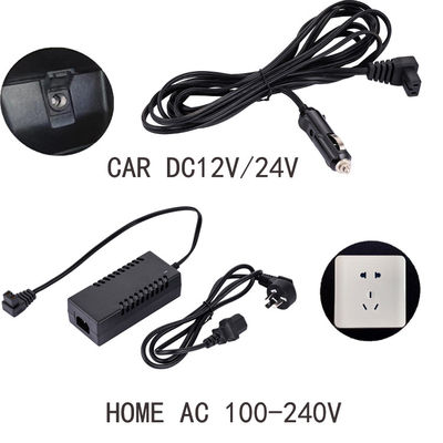 16 Kgs Dual Control 30L DC12V 24V Car Freezer Refrigerador Painel solar Alimentado para acampamento