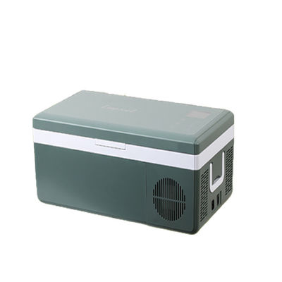 Temperatura ajustável 12V 24V Carro portátil Pequena geladeira 25L Mini geladeira de viagem