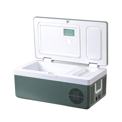 Temperatura ajustável 12V 24V Carro portátil Pequena geladeira 25L Mini geladeira de viagem