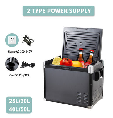 Modo de refrigeração Refrigerador 12V Portátil 50L frigorífico solar para acampamento caminhão RV barco