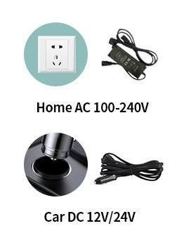 Modo de refrigeração Refrigerador 12V Portátil 50L frigorífico solar para acampamento caminhão RV barco