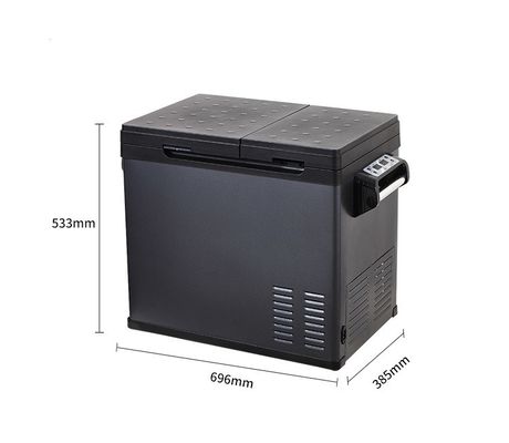 24L refrigerador portátil de carros elétricos refrigerador de caixa frigorífico para 12V 220V AC DC