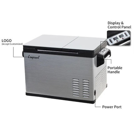Compressor portátil frigorífico de carro congelador 17 kg frigorífico solar e mini frigorífico de carro 220v 12v
