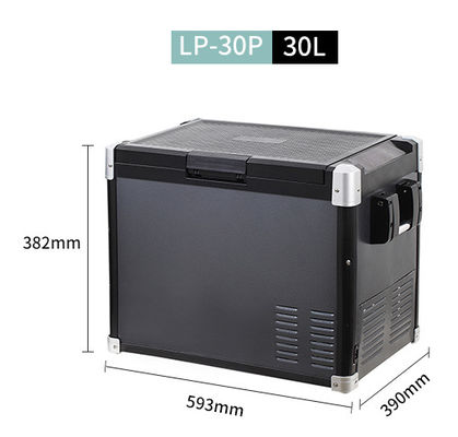 Refrigerador de carro portátil de mini capacidade 30L Adequado para SUV DC 12V