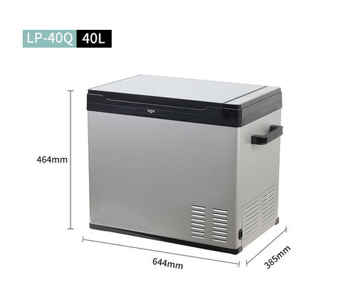 DC12V 40L Frigoríficos Mini Automóveis Freezer Pesca ao ar livre Camping Compressor Frigorífico