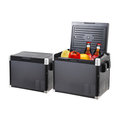Refrigerador de carro SUV de grande capacidade de 60L com estilo esportivo e congelador de compressor