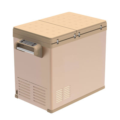 Molde privado Sim 55YD Amazon AC DC Compressor portátil frigorífico de carro congelador com design APP