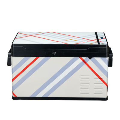 50L Portátil Camping Outdoor Caminhão Barco Caravana 12V 24V Mini Frigorífico Freezers