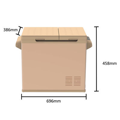 Refrigerador de automóveis mais recente com compressor 18.5 Kgs 12V/24V Refrigerador portátil congelador