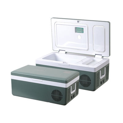 Road Trip 15L Mini Frigorífico de Carro Portátil com Display LED e Modo de Refrigeração do Freezer