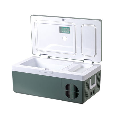 Road Trip 15L Mini Frigorífico de Carro Portátil com Display LED e Modo de Refrigeração do Freezer