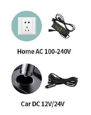 Compressor portátil 12 24 Volt DC Refrigerador e congelador para RV Car Truck Campervan