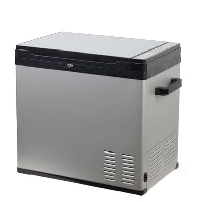 Display de luz LED 12V 240v portátil acampamento refrigerador elétrico caixa frigorífico carro refrigerador e frigorífico mais quente
