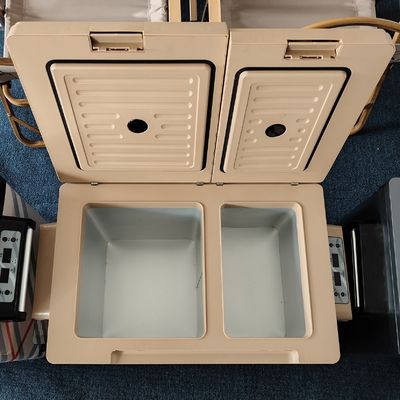 12/24v frigorífico de carro frigorífico de acampamento mini frigorífico portátil com compressor