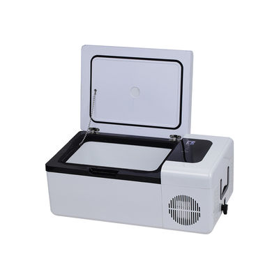 Mini frigorífico de carro portátil 15L AC DC Compressor de congelador elétrico para caminhão e acampamento