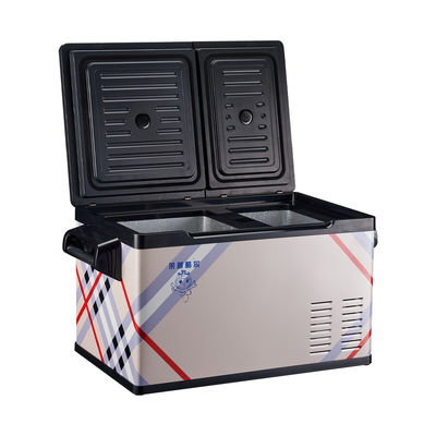 35L Portátil Acampamento Outdoor Caminhão Barco Caravana RV 12V 24V DC Compressor Solar Mini Frigorífico