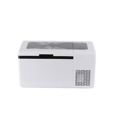 25L Mini frigorífico de isolamento de carro portátil e casa C5H10/C-Pentano Branco com luz LED