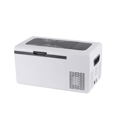 25L Mini frigorífico de isolamento de carro portátil e casa C5H10/C-Pentano Branco com luz LED