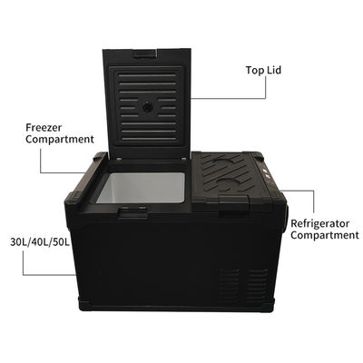 Compressor de automóvel portátil de 12 V de corrente contínua Refrigerador Aparelhos de acampamento Refrigerador de automóvel