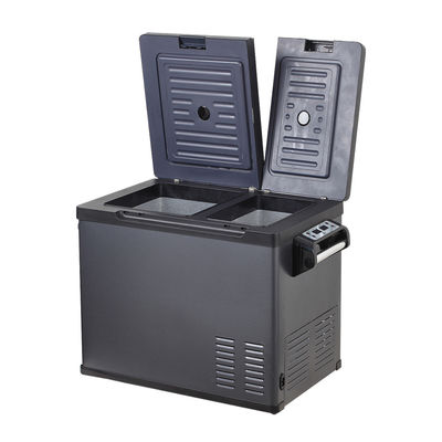Compressor recarregável Frigorífico de acampamento 50L Automóvel Frigorífico e congelador solar DC
